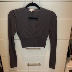 Wilfred Aritzia crop top